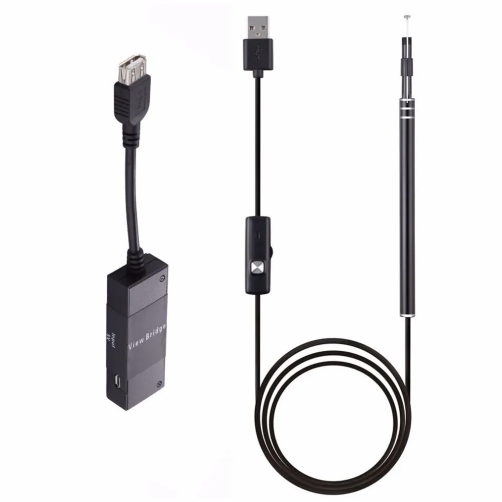 

Waterproof Ear Mouth Nose Endoscope Adjustable 6LED Ear Cleaning Tool Ear Spoon Earpick Ear Care For PC For Android For iOS