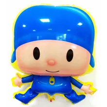 

58x44cm children birthday party globos ballons baloon air balloon pocoyo party decorations supplies birthday balloons