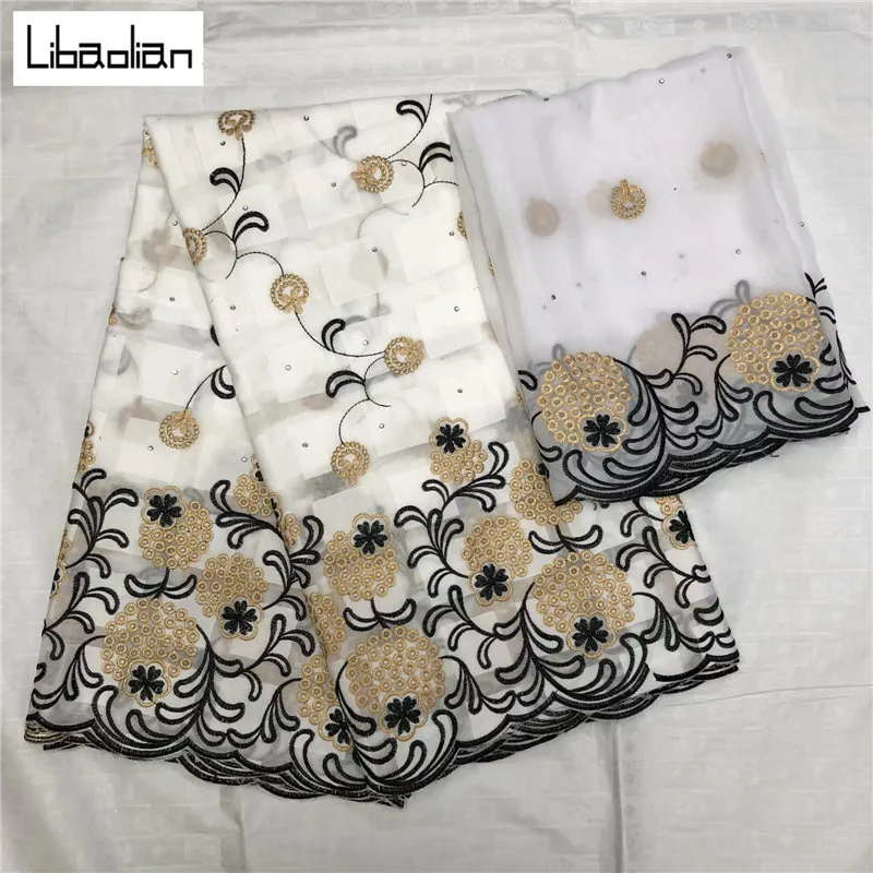 

New high-grade square cotton cloth Multicolor Embroidered African Lace Fabric 2019 High Quality Stones Swiss Voile Lace E903-07