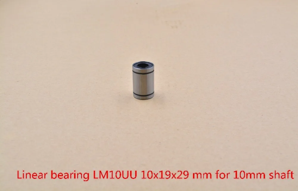 LM10UU 10 мм x 19 29 LM10UUAJ линейный шариковый Подшипник Втулка для круглый прямой