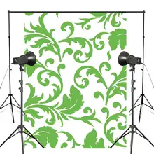 Classic Style Photography Backdrops 5x7ft/150X210cm Green Floral Pattern Background Baby Photo Studio Props Classic Style Photography Backdrops 5x7ft/150X210cm Green Floral Pattern Background Baby Photo Studio Props