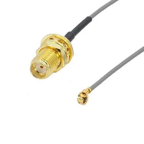 5 PCS Mini PCI U.FL to SMA Female Connector Antenna 1.13 Pigtail Cable