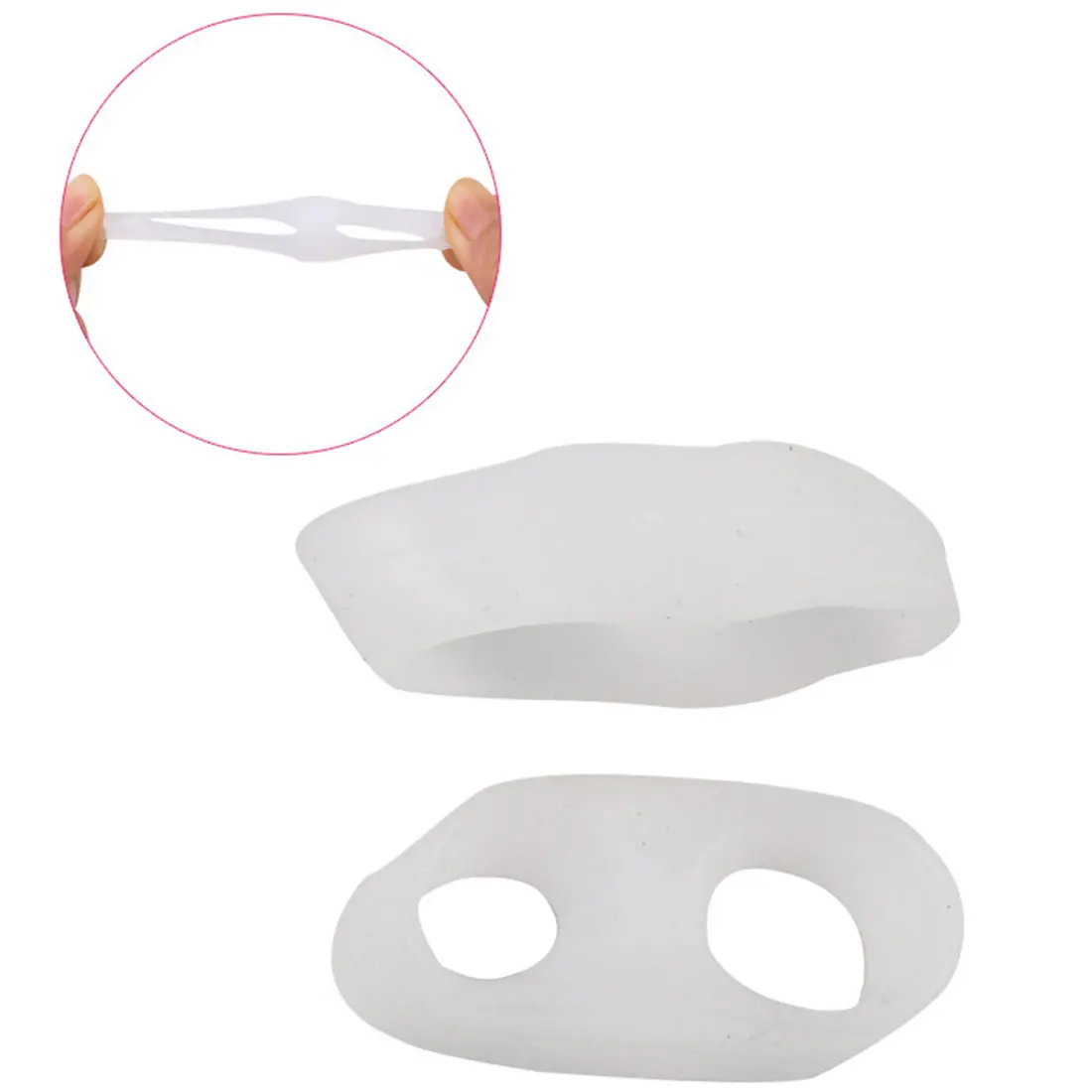 

Cosy Toe Finger Separator/ feet care braces supports tools /foot hallux valgus Corrector/Silicone Gel toe separator//Care