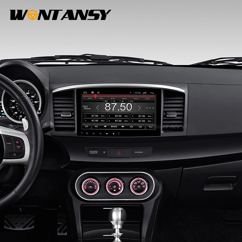 Android 9 0 автомобильный DVD для Mitsubishi Lancer 2005 2016 с 10 1 дюймов 2 DIN 3g/4G gps Радио Видео плеер