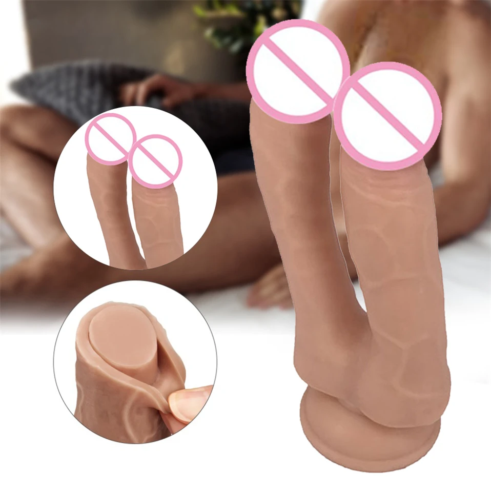 Luvkis-7-1-Inch-No-Balls-Big-Dildo-Realistic-Long-Insert-Length-with-Suction-Cup-Double