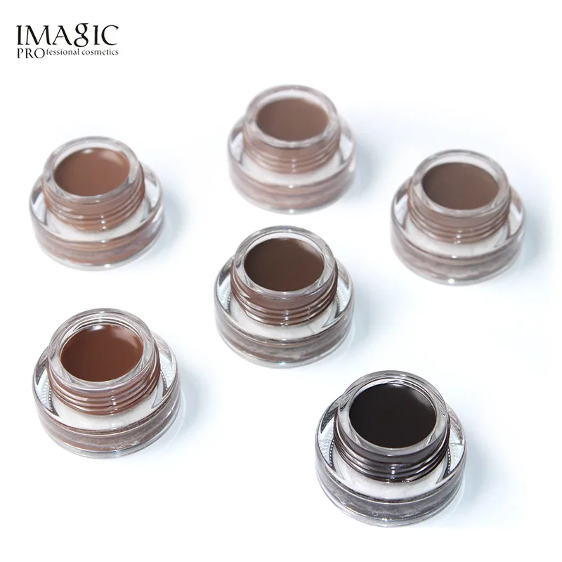 

6 Colors Professional Eyebrow Gel High Brow Tint Makeup Eyebrow Brown Eyebrow Gel Make up Cosmetics Tool With Brow Brush