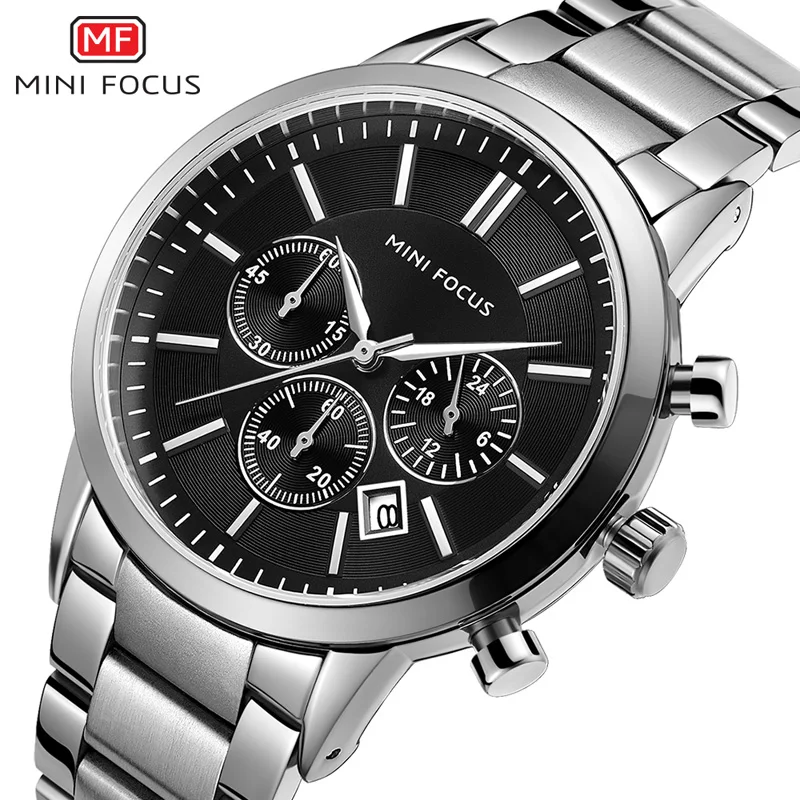 

Luxury Design Men Business Watches Waterproof Stainless Steel Mens Wristwatches Military Casual Male Gift Waches Dropshipping