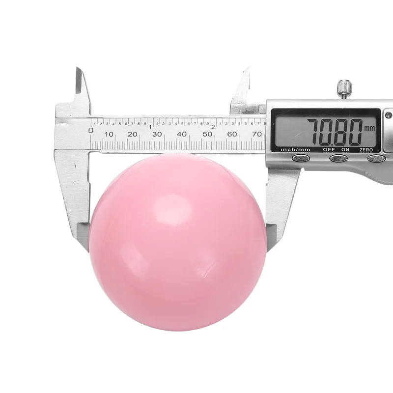 20pcs pink 7cm 20 шт./пакет безопасное вспомогательное устройство для мягкий Пластик шары играть океан шариков для детей антистрессовые шары для бассейна, детская игрушка, подарок - Цвет: 20pcs pink 7cm