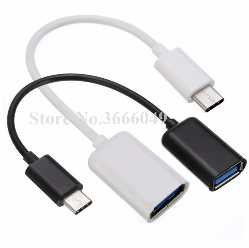 300pcs Type c otg Cable Usb C To usb 2.0 Female otg cable adapter