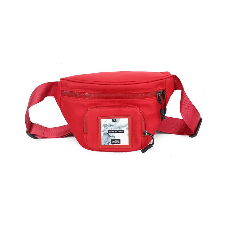 Locimole поясная сумка на пояс, женская сумка на пояс, сумка-банан, сумка для денег, телефона, сумка на пояс, bolso cintura BIW266 PM49 - Цвет: Red