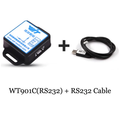Witmotion WT901C Высокоточный 9-Axis AHRS Инклинометр акселерометр+ гироскоп+ Угол+ магнитного поля(XYZ), предоставьте PC/Android App - Цвет: WT901CRS232Data Line