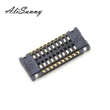 Alisunny conector de tela sensível ao toque, conector fpc para ipad mini 1 2 3 a1432, digitador de vidro fpc na placa lógica placa de tomada
