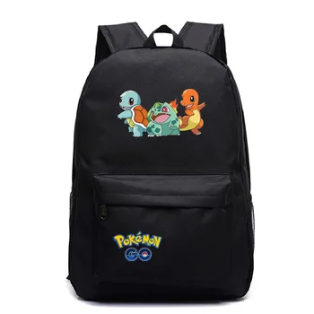 

Pokemon Go Boys Girls Pokeball Pikachu Backpack Pokemon Teenager Backpacks School Bags Shoulder Bag