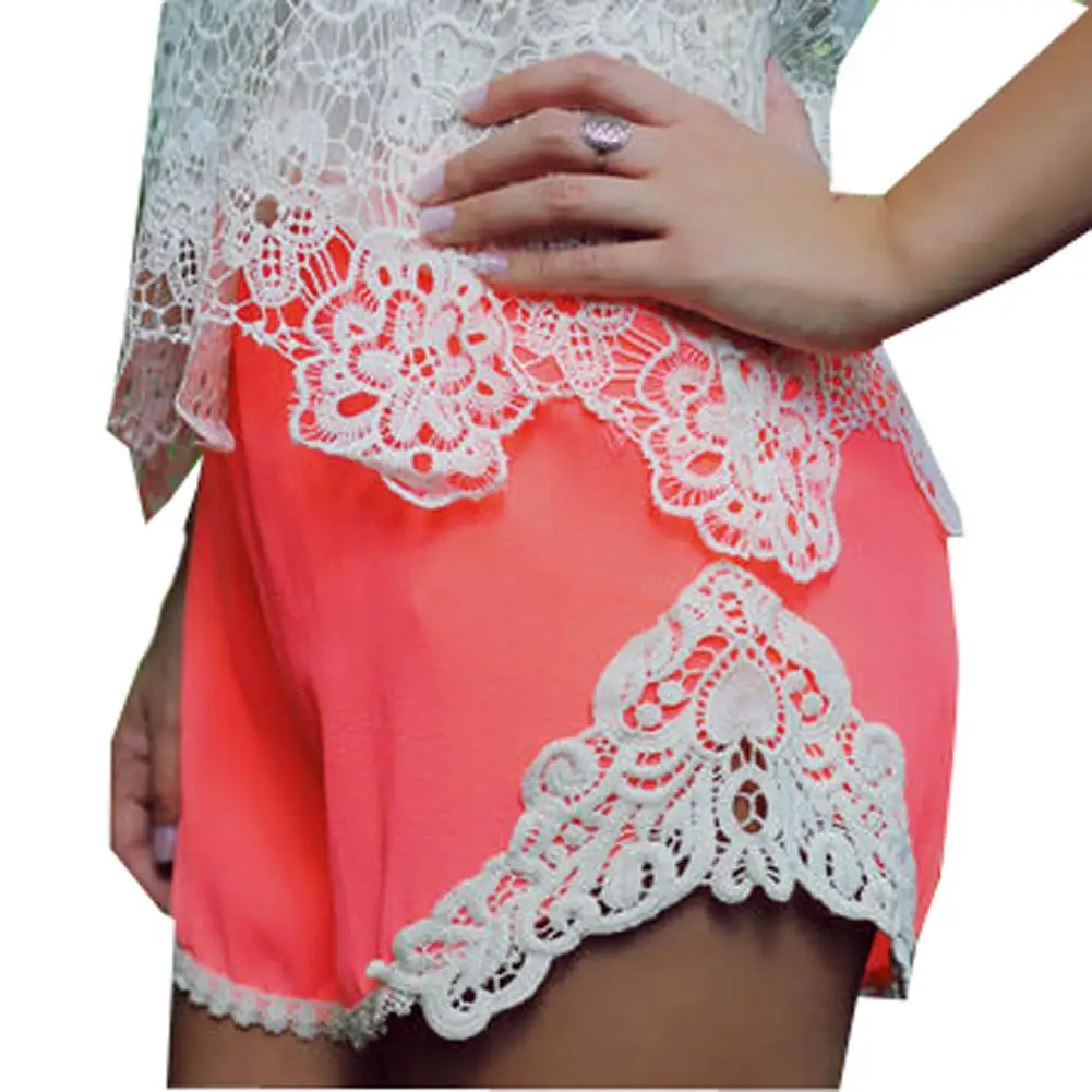 Pom Trim Trousers Shorts Summer Style Women