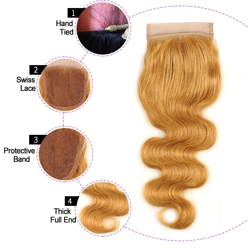 Shiningstar Color 27 Bundles With Closure Body Wave 4 Honey Blonde Brazilian Hair Weave Bundles With Closure Non Remy Human Hair Shiningstar Color 27 Bundles With Closure Body Wave 4 Honey Blonde Brazilian Hair Weave Bundles With Closure Non Remy Human Hair