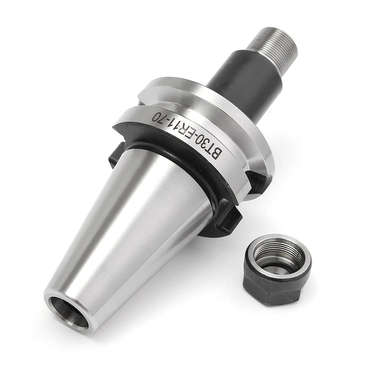 ER Collet Chuck Holder BT30 ER11 70L for Tool Holder CNC Milling Lathe