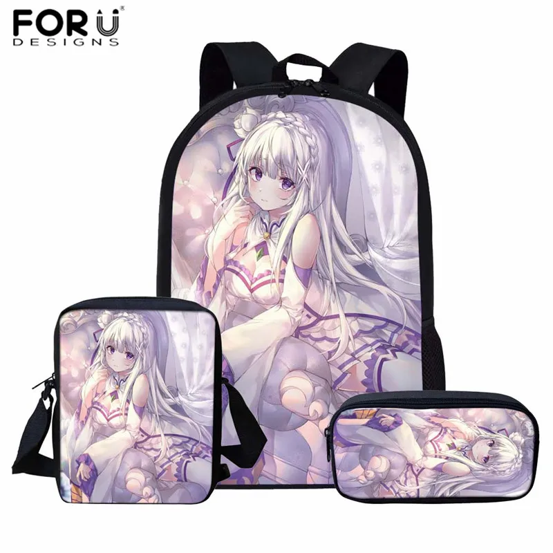 Школьный рюкзак ReZero kara Hajimeru Isekai Seikatsu Felix повседневный Детский с