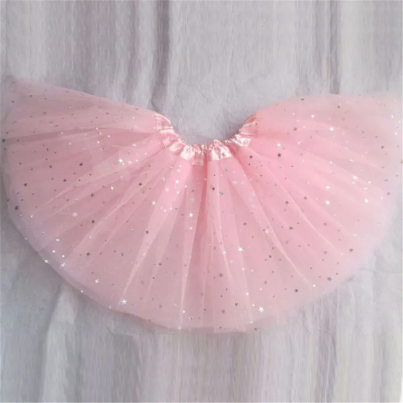 

kids girl star glitter dance tutu skirt sequin tulle tutu toddler girl chiffon pettiskrit latin dance top brown beige
