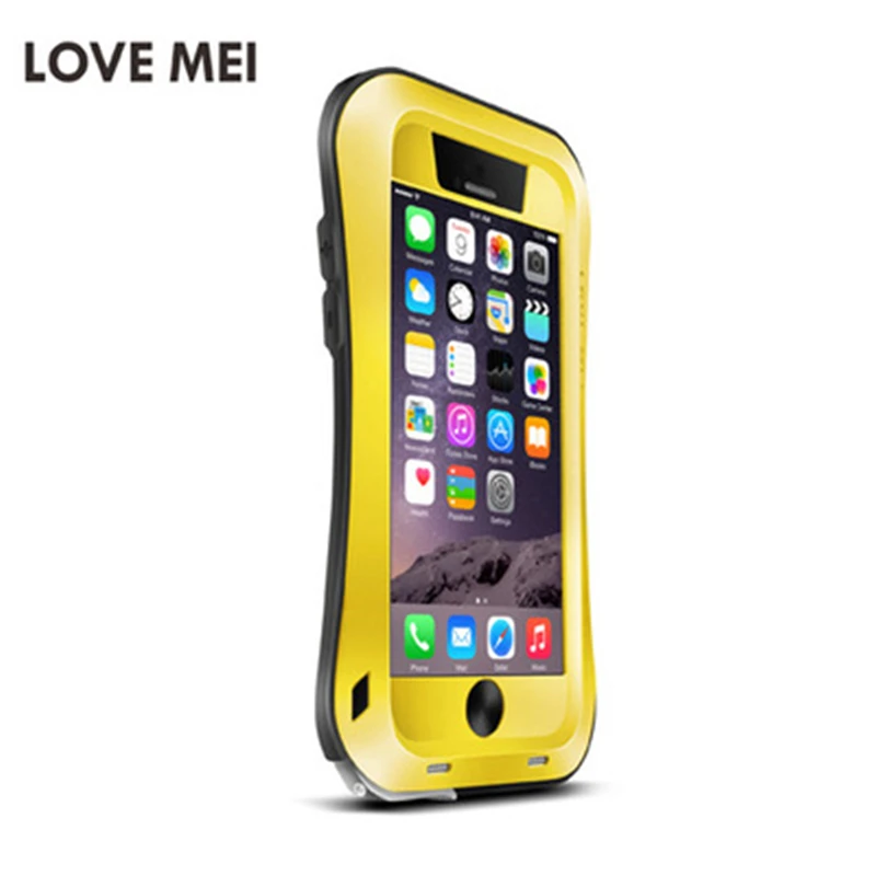 Small Waist Armor Metal Case For iPhone 6s Plus (2)