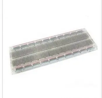 

830 tie-point Transparent clear Solderless Prototype Breadboard for Arduino