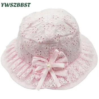 

Fashion Lace Summer Baby Sun Hat for Girls Infant Sun Cap Baby Hats Princess Girl Photography Caps Newborn Hats