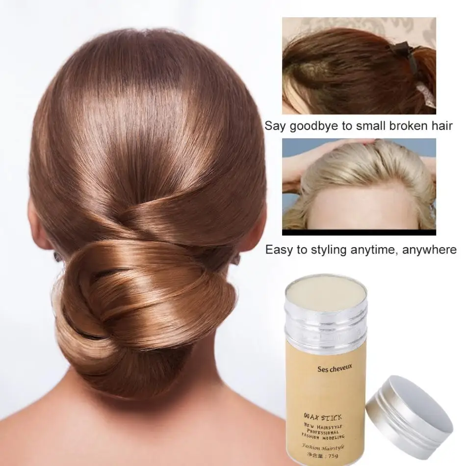 75g Natural Hair Wax Water Based Hair Styling Pomade Repair Hair