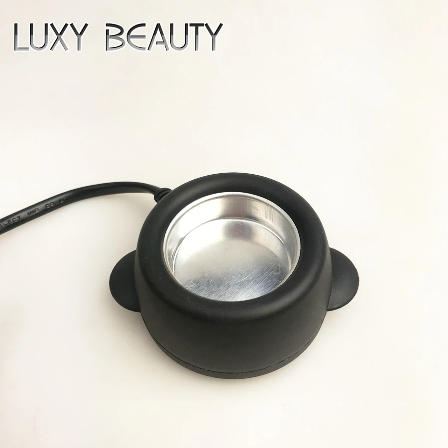 Mini Hot Pot Melting Italy Keratin Glue Beads Glue Small Glue Pot 30W Thermostatic Hair Extension Heat Fusion Tool Black Mini Hot Pot Melting Italy Keratin Glue Beads Glue Small Glue Pot 30W Thermostatic Hair Extension Heat Fusion Tool Black