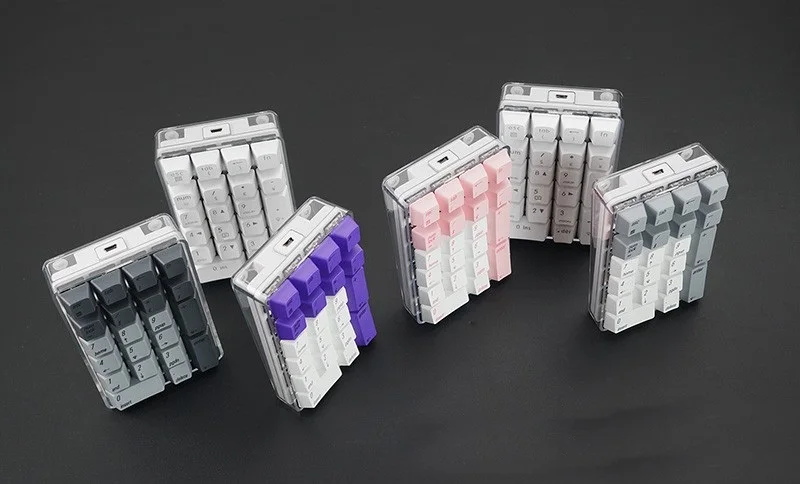 Все новые Magicforce Crystal 21 ключ USB Проводная Механическая клавиатура внешняя официальная цифровая клавиатура Cherry, Gateron Механическая ось