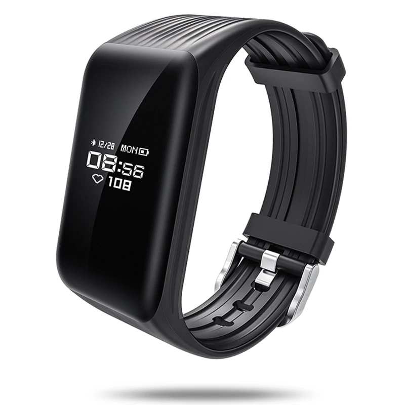 2018 Smart Wristband Bracelet K1 Heart Rate Monitor IP68 Waterproof Sports Fitness Tracker Smartband Sport Watch for android ios