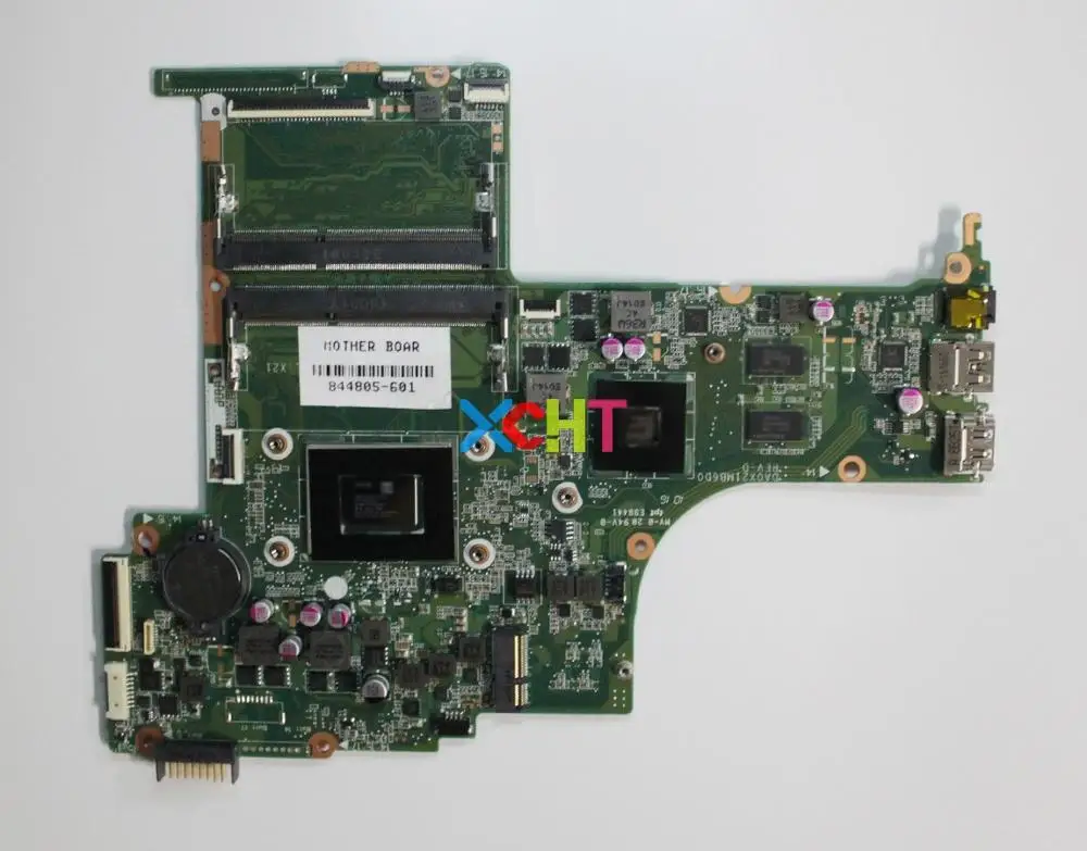 

XCHT for HP Pavilion Notebook 15 15-ab 15Z-AB100 Series 844805-601 DA0X21MB6D0 A10-8780P R7M360 2GB Laptop Motherboard Tested