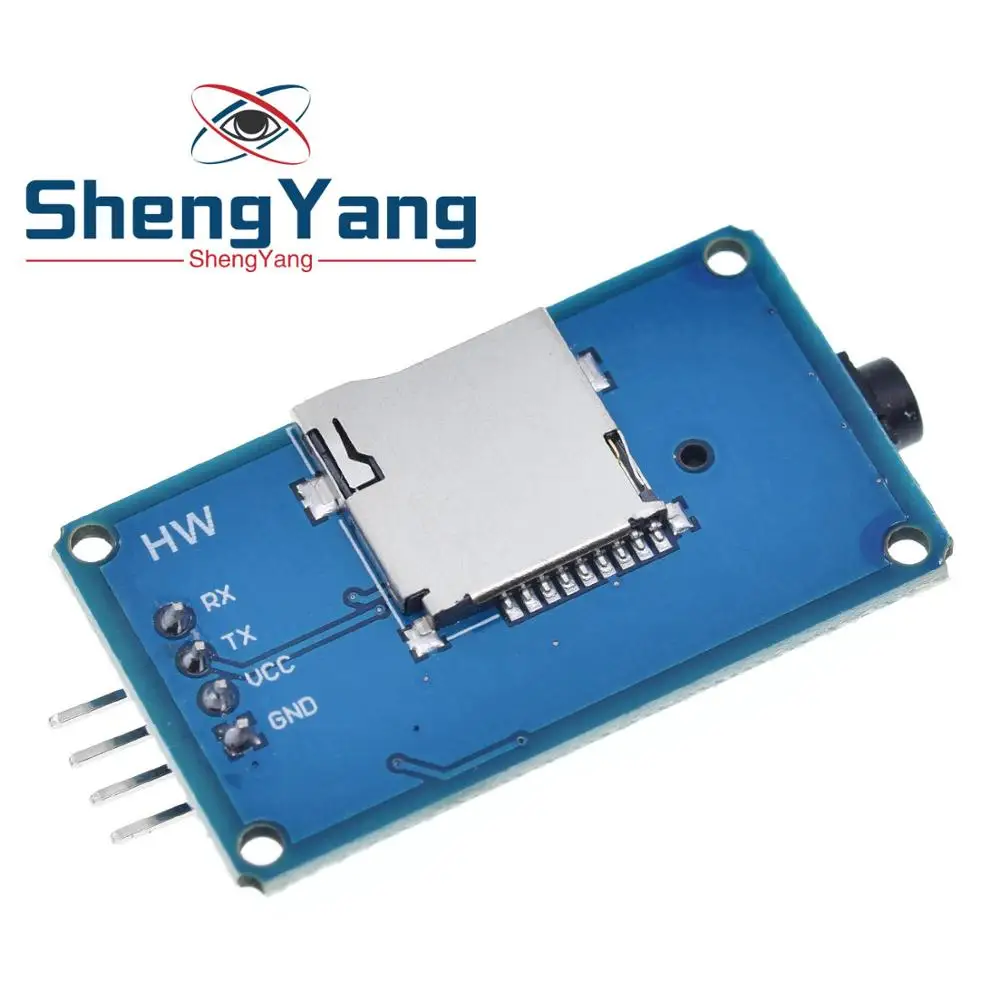 ShengYang YX6300 YX5300 UART серийный модуль управления MP3 музыкальный плеер для Arduino/AVR/ARM/PIC
