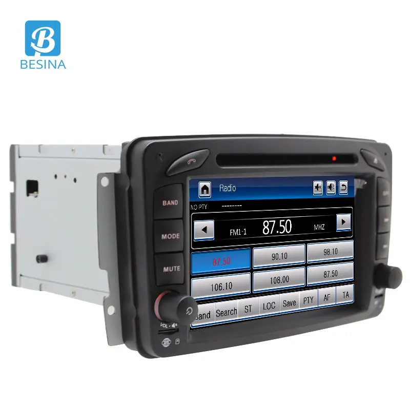 Besina автомобильный dvd плеер для Mercedes Benz W209/W203/M/ML/W163/Viano/W639/Vito 2 Din Автомобильный Радио