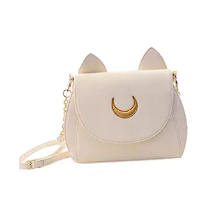 OCARDIAN bolsas mujer Сейлор Мун сумка на плечо Женская Luna кожаная сумка женская сумка через плечо Повседневная#30 распродажа подарок - Цвет: White