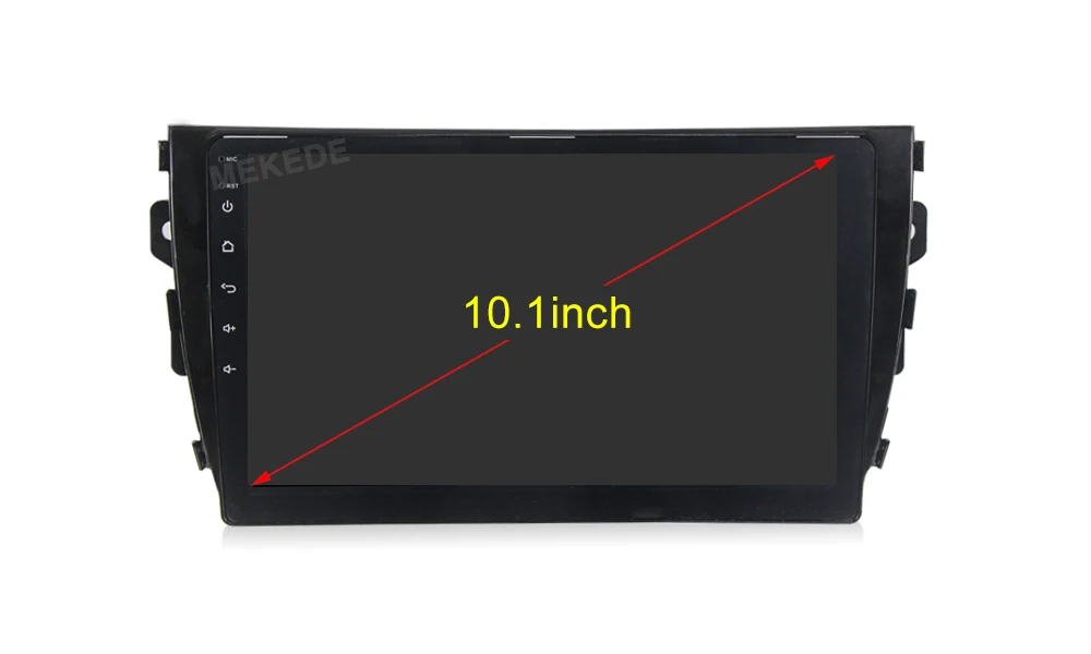Perfect MEKEDE Quad-core Android 8.1 HD 1024X600 car multimedia player for Zotye T600 support DVR view camera mirror link gps navigtaor 6
