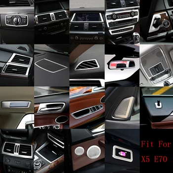 

41pcs Steel Inner Air Outlet Speaker Full Frame cover trim For BMW X5 E70 07-13
