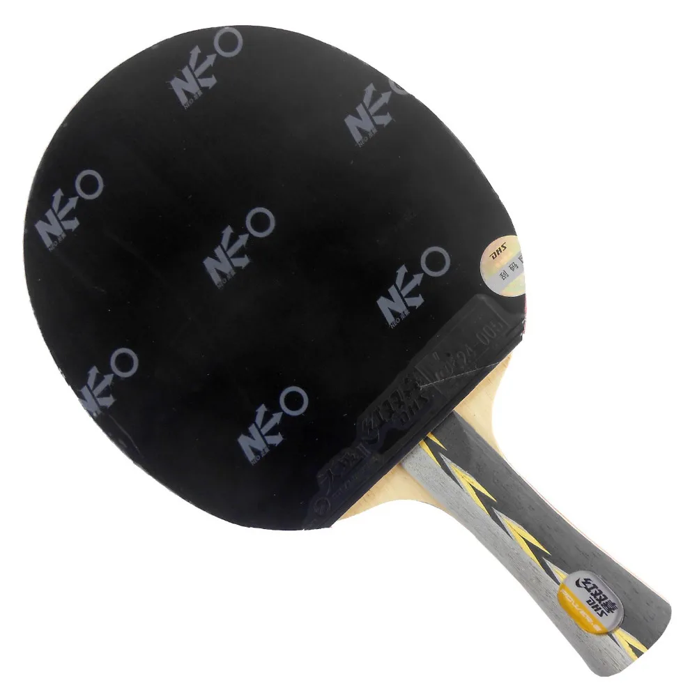 DHS POWER.G7 PG7 PG.7 PG 7 Table Tennis Blade With NEO Skyline TG2 and G555 Rubber With Sponge Long shakehand FL