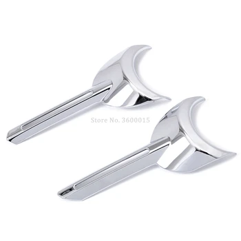 

For Renault Koleos Second GE 2016 2017 Car Styling Parts Front Fog Lamps Covers ABS Chrome Molding Trim Exterior Accessories