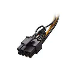 1 шт./5 шт. двойной 15Pin SATA Мужской к PCI Express 8Pin (6 + 2) Мужской видеокарта кабель питания 18 см LSMK99
