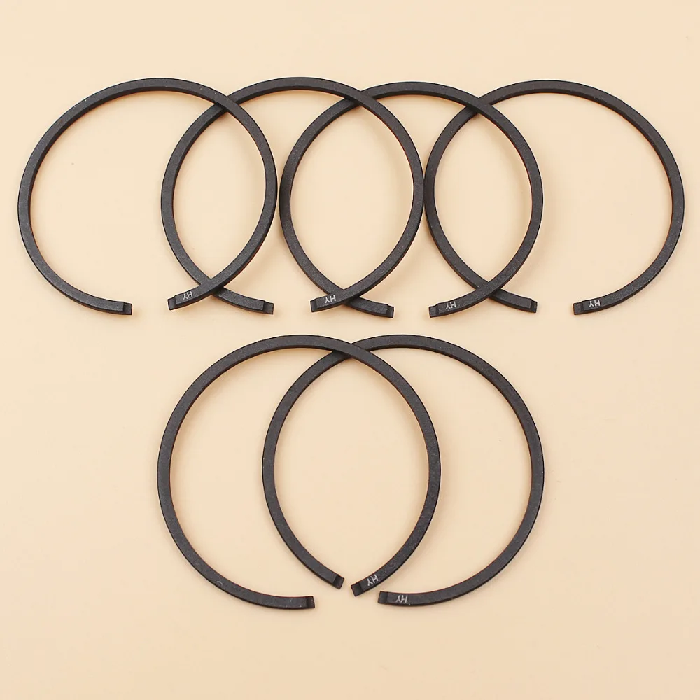 

6Pcs/lot 38mm Piston Rings For Husqvarna 136 137 141 142 36 41 Chainsaw Parts (1.5mm Thickness)
