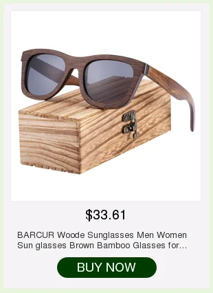 BARCUR деревянные прозрачные солнцезащитные очки Бамбуковые Поляризованные Солнцезащитные очки женские розовые очки мужские Oculos de sol