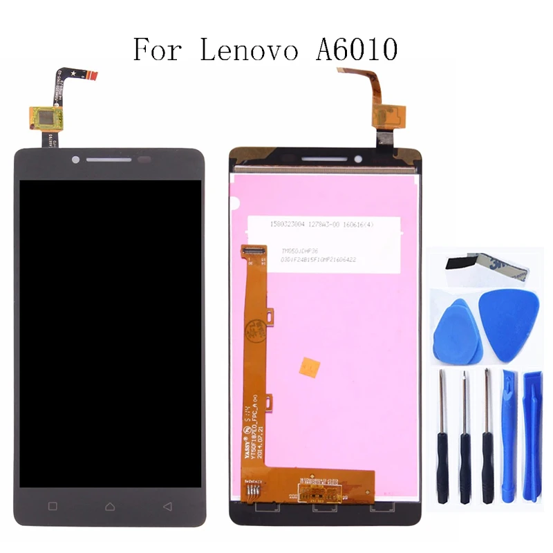 

High quality for Lenovo A6010 5.0 inch LCD monitor + digitizer touch screen component replacement free tool 1280*720