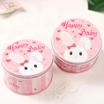 

Candy Storage Boxes Christmas Cookie Container Small Metal Tin Case Wedding Decoration 6 pcs/lot Coin Earrings Box Party Favor