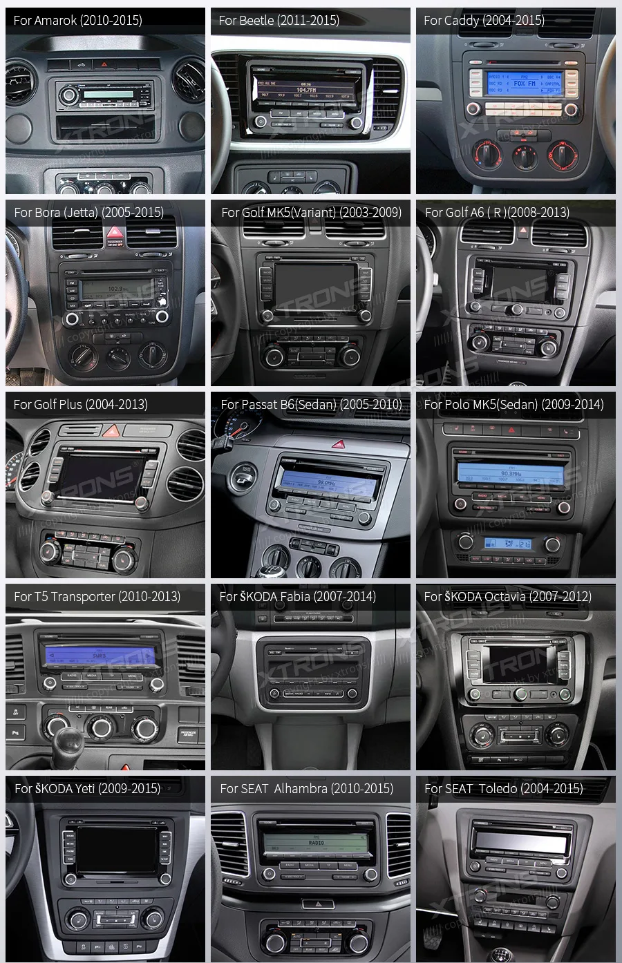 Flash Deal 8" Android 9.0 OS Car DVD Multimedia Navigation GPS Radio for Volkswagen EOS 2006-2015 & Magotan 2006-2013 & Touran 2003-2014 3