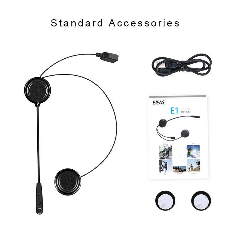 Bluetooth гарнитура для мотоциклетного шлема с микрофоном|Наушники шлемов| |