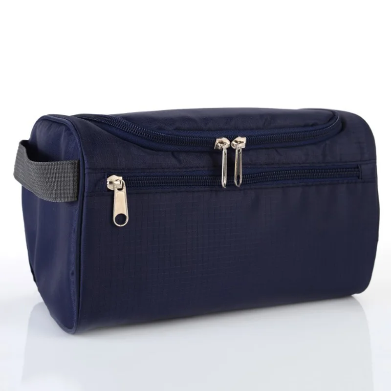 Navy Cosmetic bag Модная нейлоновая косметичка для мужчин и женщин, органайзер для путешествий, косметички, многофункциональная косметичка для ванной - Цвет: Navy Cosmetic bag