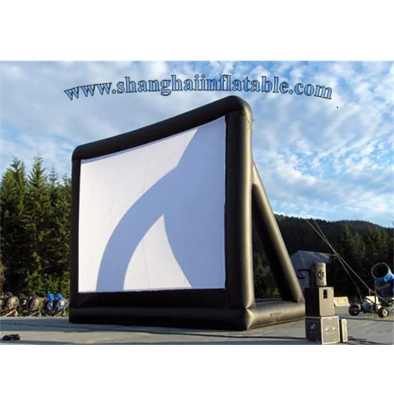

Giant Inflatable screen large inflatable projection movie screens outdoor inflatable film screen for advertising