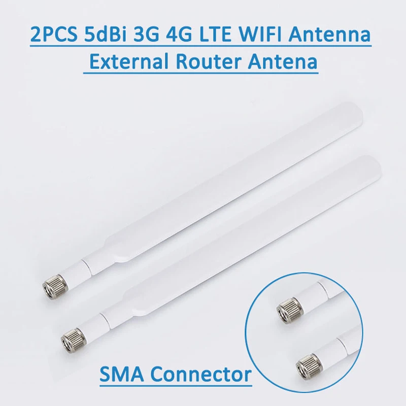 2 шт./компл. 4G антенна SMA мужской 4 аппарат не привязан к оператору сотовой связи маршрутизатор внешняя антенна для huawei B593 E5186 для huawei B315 B310 698-2700 МГц