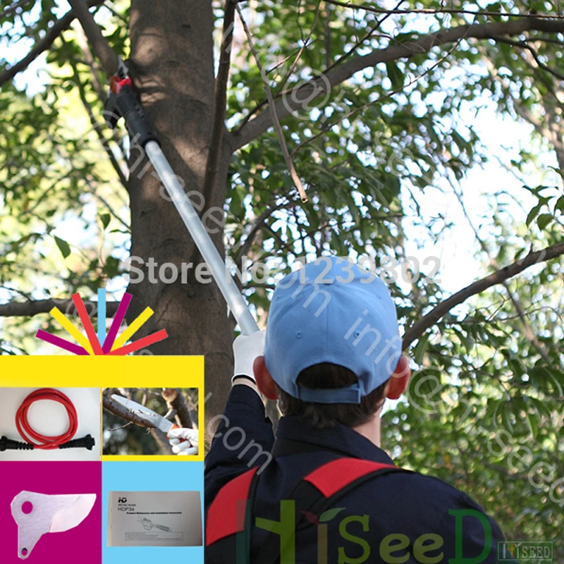 Buy Long arm pruner, electric secateurs, tree scissors