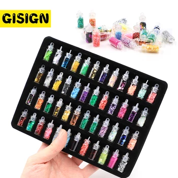 

48Pcs Sequins/Glitter Filler Fluffy Slime Box Toys For Children Charms Slime DIY Accessories Kit Supplies Kids Toys