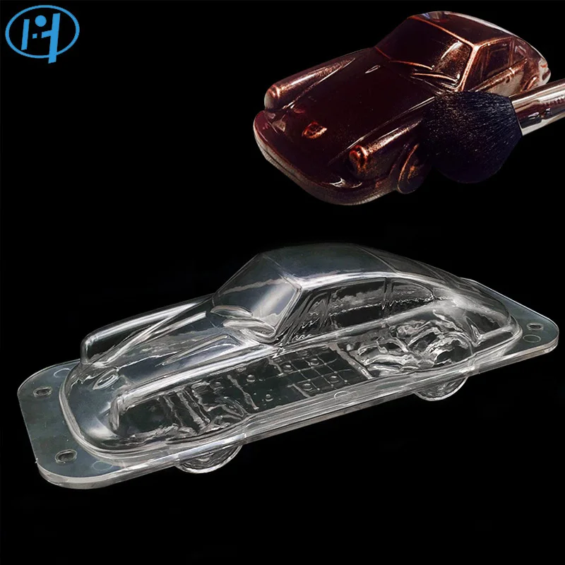 Пластиковая Автомобильная шоколадная Форма 3D DIY ручная работа Спортивная форма